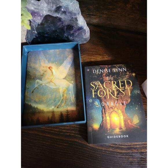 The Sacred Forest Oracle Card Deck by Denise Linn New - Picture 5 of 6